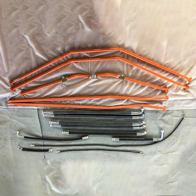 Πελάτης απαιτείται Cat315 Cat 320d Excavator Hammer Boom Arm Breaker Pipeline Piping Kit