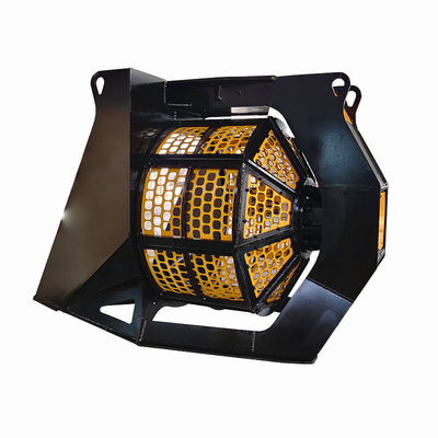 5 - 40 τόνων Excavator Sieve Bucket Rotary Screening Bucket με διάμετρο 800-1400 mm