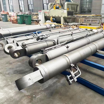 XE210 XE240 Εκσκαφέας Boom Arm Bucket Stick Υδραυλικό κύλινδρο πετρελαίου με μοχλό 45 χάλυβα