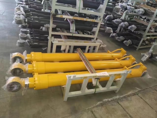 Κουμπί 45 Ατσάλινο κύλινδρο 25 Μαγγάνιο Excavator Arm Boom Bucket Υδραυλικό κύλινδρο για την κατασκευαστική μηχανή Sumitomo