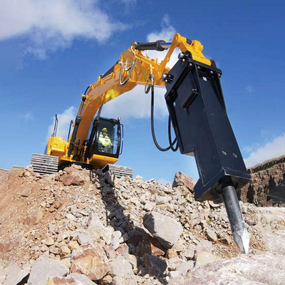 Χάλυβα Excavator υδραυλικά τμήματα σπάσιμος πέτρας για Skid Steer Loader Custom Logo