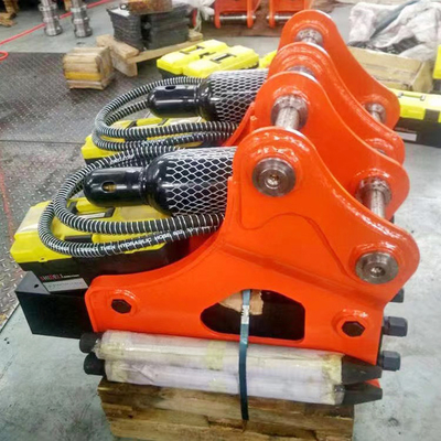 Χάλυβα Excavator υδραυλικά τμήματα σπάσιμος πέτρας για Skid Steer Loader Custom Logo