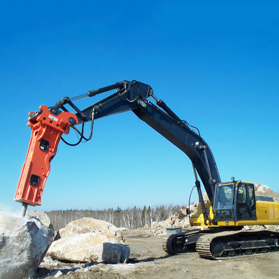 20CrMo Excavator Jack Hammer υδραυλικό σφυρί σπαστικού σφυριού με μήκος 1515