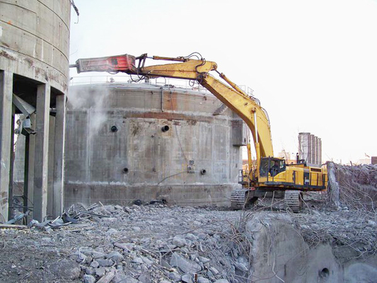20CrMo Excavator Jack Hammer υδραυλικό σφυρί σπαστικού σφυριού με μήκος 1515