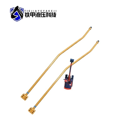 PC120 PC130 Υδραυλικό σύστημα διανομής Σωλήνα μεσαίου βραχίονα για σιδηροδρομικά σωλήνα εξορυκτών