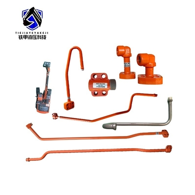 Εφαρμόζεται στο HITACHI 120 ZAX120 Excavator υδραυλικό σωλήνα κύλινδρο για βαλβίδα διανομής