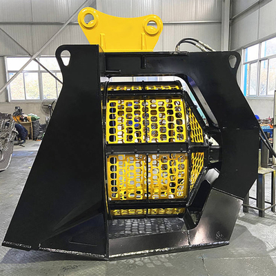 Το Tiejia Sieve Bucket 1.2m3 περιστρεφόμενο κουβά με οθόνη Excavator για 4ton 6ton 10ton Backhoe