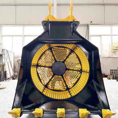 0.46 - 1.2 M3 χωρητικότητα Excavator Sieve Bucket Υδραυλικό περιστρεφόμενο κουβά οθόνης