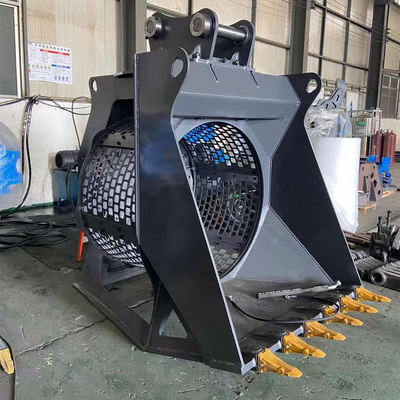 0.46 - 1.2 M3 χωρητικότητα Excavator Sieve Bucket Υδραυλικό περιστρεφόμενο κουβά οθόνης